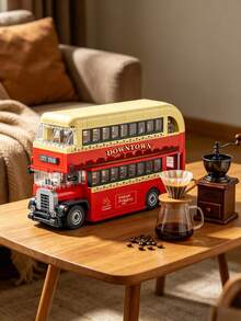 Luxury Modular Building Toy, 18+ Adult Bus Model Building Block Set, This Car Model Combines Luxury Modular Design With Therapeutic Play, Featuring Stunning Bedroom Decor Effect, Perfect For Solo Relaxation Or Couple Interaction, A Thoughtful Personalized Gift Integrating Decoration, Play And Stress Relief, Satisfying To Complete - Multiple Colors - View 9