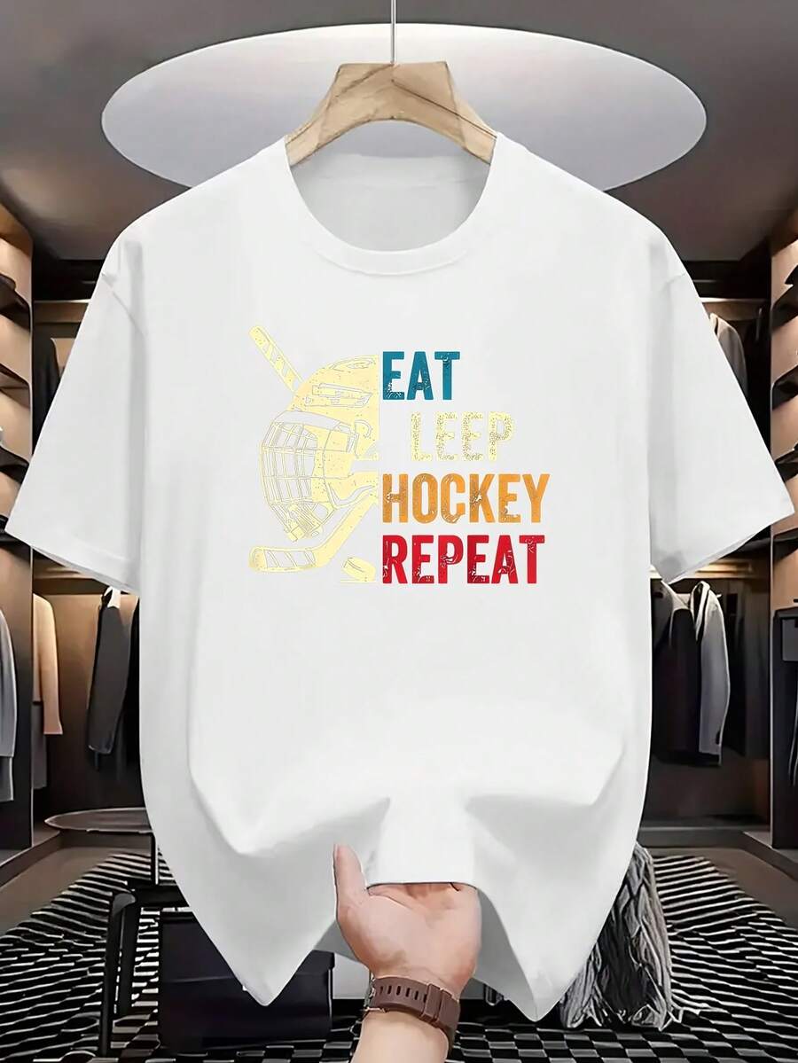 Jersey de Hockey para Niños - Tela cómoda y elástica, gráficos de jugadores vívidos, manga corta, cuello redondo, poliéster, ideal para competiciones y actividades al aire libre, para adolescentes. - Blanco - Ver 1