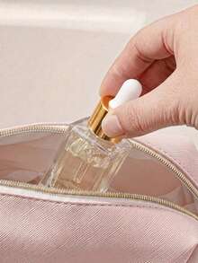 2pcs Amber Glass Dropper Bottles 10-30ml, Refillable For Travel, Essential Oils, Perfumes, Hair Oils, Practical Gift For Mother's Day, Women - Brown - View 5