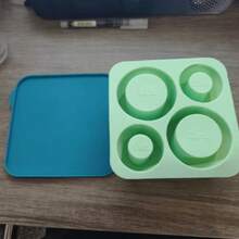 Bộ 4 khuôn làm đá bằng silicon tái sử dụng kèm nắp, phù hợp với cốc 20oz, 30oz, 40oz, thích hợp cho mùa tựu trường. - Nhiều màu - Xem 8