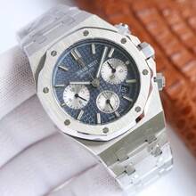 Wholesale Luxury Watches: Popular AP Royal Oak Offshore Steel Band High-End Watch, Multi-Function Three-Eye Mechanical Automatic Men's Wristwatch - 03 - 查看 9