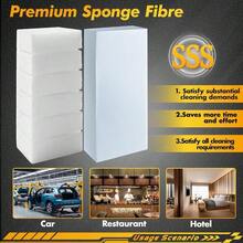 Magic Sponge Eraser Large, Gray Thickened Multi-Purpose Melamine Foam Cleaning Pad 11.8 * 3.94 * 1.57, Cleaning Foam Sponge In Bulk Fitchen, Bathroom, Walls, Boat, Shoes Car(6) - 6 - 查看 3