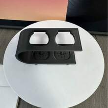 1个3D打印电动牙刷架收纳盒,浴室梳妆台储物架,带排水孔设计,可保护充电口免受残留物污染,适用于浴室和宿舍。 - 彩色 - 查看 10