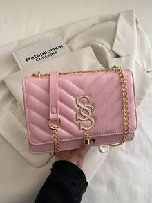 Nuevo Bolso de Hombro Versátil de Verano para Mujer, para Viajes Diarios y Uso Casual - Rosa - Ver 6