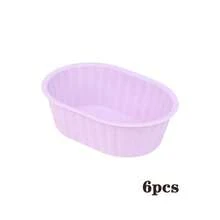 6pcs Air Fryer Baking Cups - Premium Silicone Mold Cups - Non-Stick Baking Tray Set, Perfect For Eggs, Pancakes, Cupcakes, Pudding, Tarts, Custard And More! - View 11