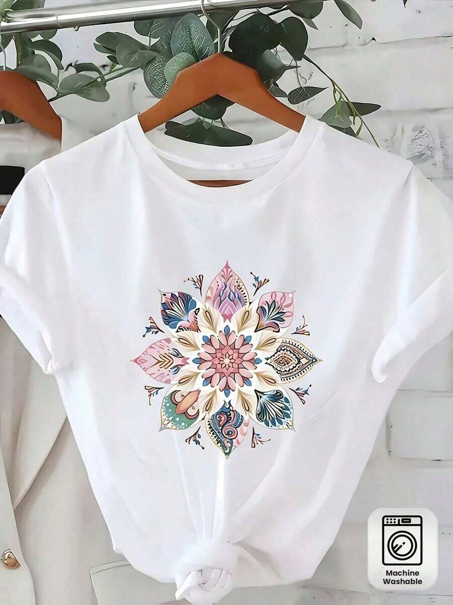 Women T-Shirts - White - View 1