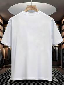 Camisetas, Camiseta Gráfica Céptica "NO CONFÍES EN NADIE" |   Estilo callejero paranoico |   Motivo de Desconfianza Audaz |   Tela de Rendimiento de Secado Rápido |   Top Atrevido para Todas las Temporadas - Blanco - Ver 2