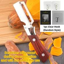 1pc Multi-Functional Kitchen Peeler, Household Potato Peeler, Sharp And Durable Easy To Clean; Suitable For Peeling Potatoes, Fruits, Vegetables, Asparagus, Winter Melon And More; Essential Kitchen Prep Tool For Homemakers, Cooking Enthusiasts, Apartment Dwellers; Applicable For Kitchen Prep, Food Processing, Great Gift For Mother's Day, Housewarming, Birthday, Holidays - Multicolor - View 17