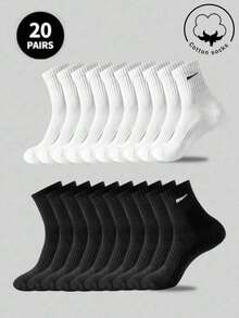 Men's Casual Versatile Ankle Socks, Suitable For Daily Wear - Multicolor - View 10
