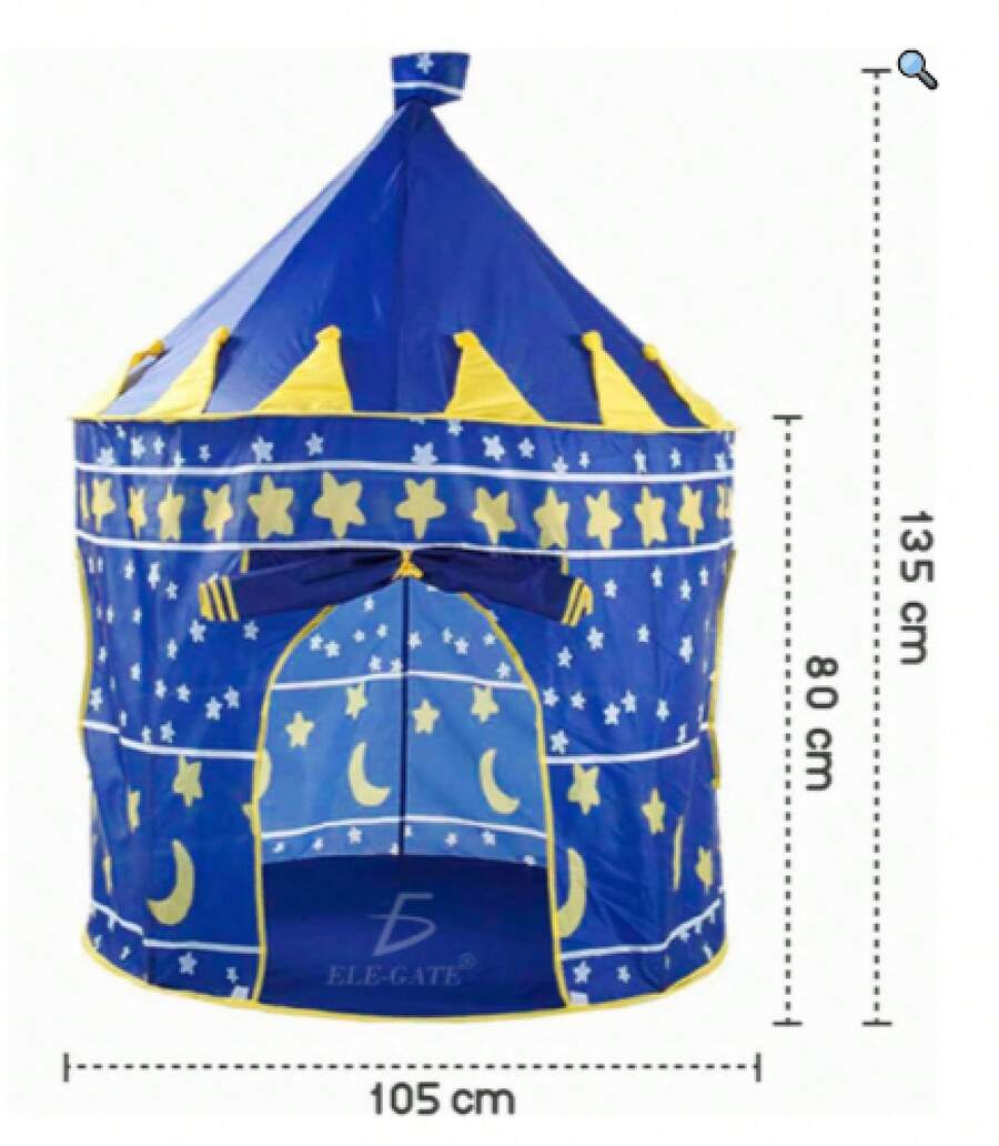 Portable Castle Tent For Kids – Fun And Magical Adventures - 1 - View 1