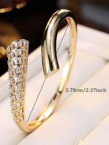 1pc Luxury Retro Classic Elegant Bracelet, Suitable For Daily Commute And Party Wear - Bracelet - View 2