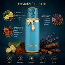 Lattafa French Avenue Vulcan Feu 100ML - Quà tặng ngày lễ, Ngày của Mẹ, Sinh nhật vui vẻ - Hương thơm nồng nàn - Xem 2