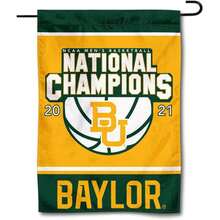 Baylor Bears College Basketball 2021 National Champions Double Sided Garden Banner Flag.Jpg - A - View 2