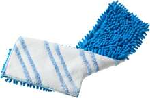 Clorox Dual Action Dust Floor Mop Microfiber Refill Head, Machine-Washable, Blue - Vit - Visa 1