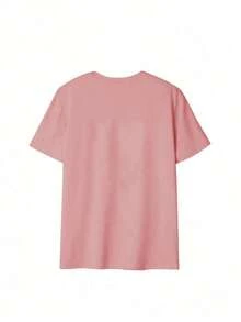 Women's Summer Short-Sleeve T-Shirt, Casual And Loose Fit, With An Australian Bondi Beach Print, Perfect For Everyday Wear And Street Style. Casual Summer Street Style Tops For Women, Cute Beach T-Shirts, Summer Tops For Women, Summer Going-Out Tops. - 西瓜粉 - 查看 3