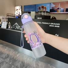 1pc 700ml 26 Letter Water Bottle, Fun And Interesting, Can Be Assembled Into Different Words And Names, Leak-Proof, Enjoy The Fun Of The Water Bottle While Drinking, Suitable For Birthday Gifts, Holiday Gifts, Mother's Day Gifts, Children's Day Gifts - Multicolor - View 26