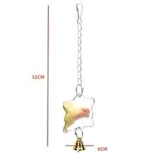 Juguetes para pájaros y loros, columpio, jaula para pájaros, decoración, espejo, escalera, campanas de viento, accesorios para pájaros, juguetes para pájaros - Accesorios 2 - Ver 14