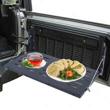 Metal Foldable Tailgate Table Dining Table 60*31cm For   JK~HOT - Default - View 1
