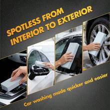 Magic Sponge Eraser Large, Gray Thickened Multi-Purpose Melamine Foam Cleaning Pad 11.8 * 3.94 * 1.57, Cleaning Foam Sponge In Bulk Fitchen, Bathroom, Walls, Boat, Shoes Car(6) - 6 - 查看 4