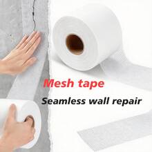 Băng keo lưới sợi thủy tinh màu trắng, rộng 1.9/3.9/5.9/7.87/9.84 inch x dài 82 feet, dùng để sửa chữa các vết nứt, lỗ hổng, đường nối trên tường trong các công trình cải tạo nhà ở và thương mại. - Chiều rộng 1,9/3,9 inch, chiều dài 82 feet - Xem 2