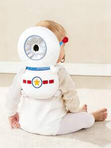 1pc Baby Head Protector Cushion, Head Protection Backpack, Anti-Fall Head Pad, Adjustable Baby Head Protection Pad, Soft & Comfortable, Cute Cartoon Design, Suitable For Baby Walking And Crawling - 1pc Baby Head Pillow - View 12