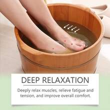 South Moon Foot Soaking Beads - Foot Cleansing, Long-Lasting Moisturizing, Sleep Care Foot Soaking Beads - Black - View 3