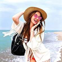 3/15/19 pièces Lunettes sans cadre en forme de cœur, accessoires photo de fête, set de lunettes en forme de cœur, lunettes rétro en forme de cœur, lunettes hippie, design de cœur des années 90, convient pour les fêtes, mariages, carnavals, Halloween - Lunettes en forme de cœur - Voir 6