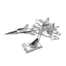 Rompecabezas de Metal 3D militar J-20 J-10B SU-34 KA-50 Fighter UFO RAH-66 helicóptero DIY hecho a mano montar modelo rompecabezas - 172 - Ver 4