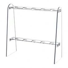 1 cái = 1 bộ / 3 cái = 1 bộ. Giá đỡ ly sâm panh bằng acrylic thanh lịch, kiểu dáng tối giản hiện đại, trong suốt, thích hợp cho tiệc tùng, đám cưới, Giáng sinh. - trong suốt - Xem 11