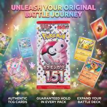 Pokémon TCG Japanese 151 Booster Pack – Original Trading Card Game Pack, Random Cards Included - 粉色 - 查看 1