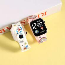 Relojes digitales  Stitch & Lio, relojes con estampado de acción de dibujos animados a la moda, relojes LED de Anime, relojes para niños, regalos de cumpleaños, juguetes - 1 Reloj-B - Ver 4