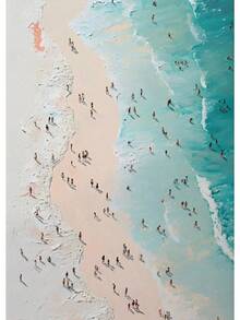 Póster Artístico impreso para pared de barco, playa, océano, en la piscina, verano nórdico, pintura en lienzo, imagen para sala de estar y decoración del hogar 3OMR - WO2196-1 - Ver 10