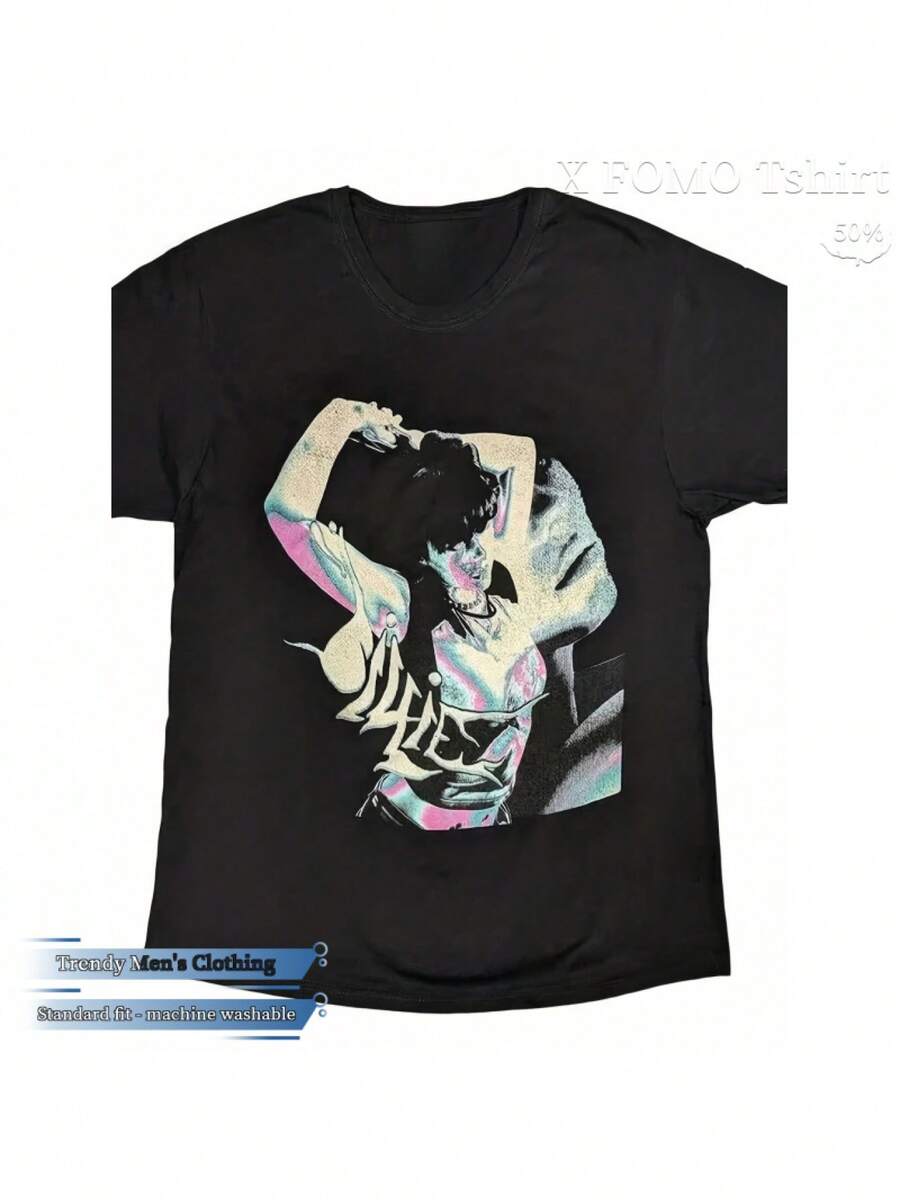 Men T-Shirts - Black - View 1