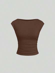 Set de 3 blusas/camisetas ajustadas para mujer con espalda descubierta, transpirables y de secado rápido - Multicolor 3 - Ver 3