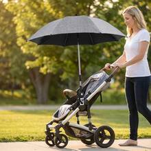 Ô che xe đẩy em bé chống tia UV và gió: Dễ dàng mở, mái che xoay được, mang lại sự thoải mái cho bé khi đi chơi. - Nhiều màu - Xem 2