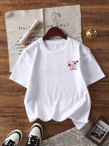 Dam-T-shirts - Weiss 2 - Visa 3