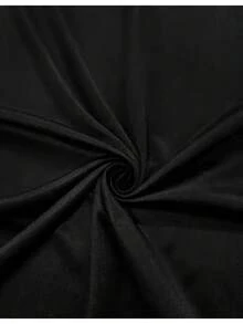 Textura sin Esfuerzo!Una sencilla camiseta de estilo casual que es increíblemente favorecedora para salidas diarias.Una camiseta de verano fresca y transpirable, perfecta para usar en primav - Negro - Ver 5
