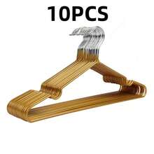 1/10/20pcs Thickened Dip-Dyed Clothes Hangers, New Thick Hangers, Adult Hangers, Dip-Dyed Non-Slip Seamless Drying Racks, Children Hangers - Multicolor - View 27
