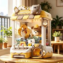 Nueva Máquina de Atrapar Muñecas para el Hogar, Juguete Grande para Niños, Muñeca de Clip, Huevo Sorpresa Pequeño, Regalo Festivo para Niñas - 10 muñecas - Ver 9