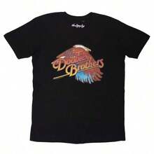 Doobie Brothers T-Shirt With Eagle Design - Black - View 7