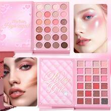 5-In-1 Makeup Palette, Includes Multi-Color Pearlescent & Matte Eyeshadows, Blush, Highlighter & Lip Gloss, Complete Makeup Set Suitable For All Occasions, Ideal Holiday Party Gift For Women - 5-page Makeup Magic Book - View 7