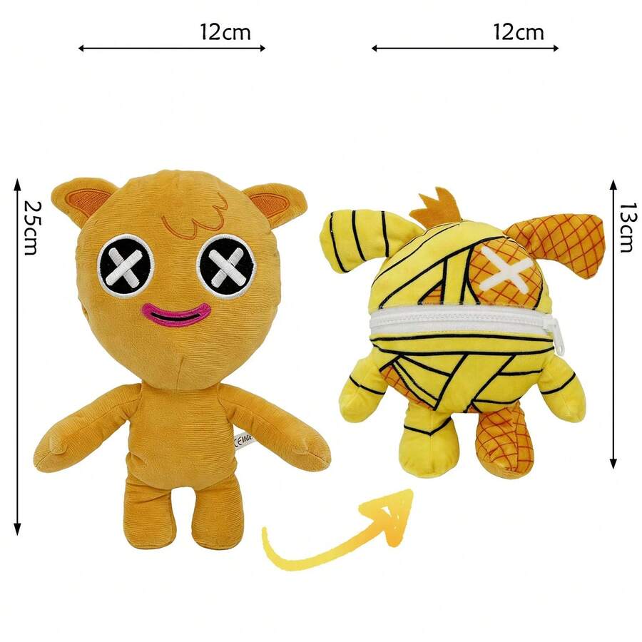 23styles Nuevo Juego de Terror time 5, Muñeco de Peluche Giblet Chum Chompkins, Lindos Accesorios de Anime, Juguete, Regalo de Cumpleaños y Navidad - bobi-11 - Ver 1