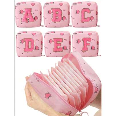 Túi đựng băng vệ sinh, Túi đựng tampon cho nữ, Túi đựng băng vệ sinh họa tiết chữ cái, Túi đựng son môi trang điểm di động, Túi đựng băng vệ sinh chống thấm nước dung tích lớn, Túi đựng đồ du lịch xách tay, Túi đựng đồ dùng học tập, Ví đựng tiền xu, Hộp đựng bút chì, Túi đựng tiền mặt cho nữ, Thích hợp để đựng băng vệ sinh và miếng lót, mỹ phẩm, Vật dụng cần thiết cho phụ nữ khi đi chơi và du lịch, Cũng thích hợp làm phụ kiện mỹ phẩm, Túi đựng mỹ phẩm, Túi đựng đồ dùng vệ sinh cá nhân, Túi đựng đồ dùng vệ sinh cá nhân, Túi đựng đồ dùng vệ sinh cá nhân du lịch, Vật dụng cần thiết cho kỳ nghỉ, Quà tặng du lịch cho nữ