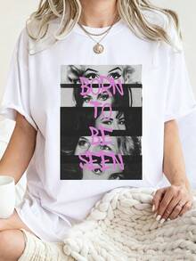 Women T-Shirts - White - View 7