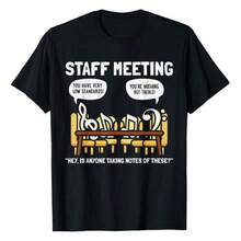 Damt-t-shirt i plusstorlek med roliga musiknoter, för musikteoretiker, musiker och musiklärare. Damsommarklänning, rund halsad t-shirt med bokstavstryck för unga flickor, avslappnad, bekväm och moderiktig. - Svart - Visa 1