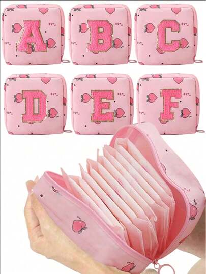 Túi đựng băng vệ sinh, Túi đựng tampon cho nữ, Túi đựng băng vệ sinh họa tiết chữ cái, Túi đựng son môi trang điểm di động, Túi đựng băng vệ sinh chống thấm nước dung tích lớn, Túi đựng đồ du lịch xách tay, Túi đựng đồ dùng học tập, Ví đựng tiền xu, Hộp đựng bút chì, Túi đựng tiền mặt cho nữ, Thích hợp để đựng băng vệ sinh và miếng lót, mỹ phẩm, Vật dụng cần thiết cho phụ nữ khi đi chơi và du lịch, Cũng thích hợp làm phụ kiện mỹ phẩm, Túi đựng mỹ phẩm, Túi đựng đồ dùng vệ sinh cá nhân, Túi đựng đồ dùng vệ sinh cá nhân, Túi đựng đồ dùng vệ sinh cá nhân du lịch, Vật dụng cần thiết cho kỳ nghỉ, Quà tặng du lịch cho nữ