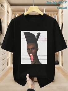 Women T-Shirts - Black - View 1