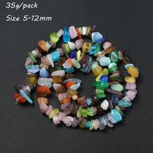4毫米彩色星月图案轻质米珠组合套装，DIY手链项链耳环串珠材料 - 彩色 - 查看 5