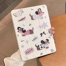 Ốp bảo vệ phù hợp với máy tính bảng iPad thế hệ thứ 10, kiểu dáng thời trang không viền với khe cắm bút, mặt lưng acrylic trong suốt cao cấp, chống sốc, chống uốn cong và chống rơi vỡ, kích thước A16. Cũng tương thích với máy tính bảng iPad thế hệ thứ 11, và iPad thế hệ thứ 8 10.2 inch/ thế hệ thứ 9 10.2 inch. - Trong sáng - Xem 5