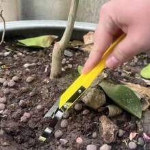 1pc Handheld Gardening Weeder Tool With Plastic Handle, Convenient Garden Maintenance Accessory - A - View 6